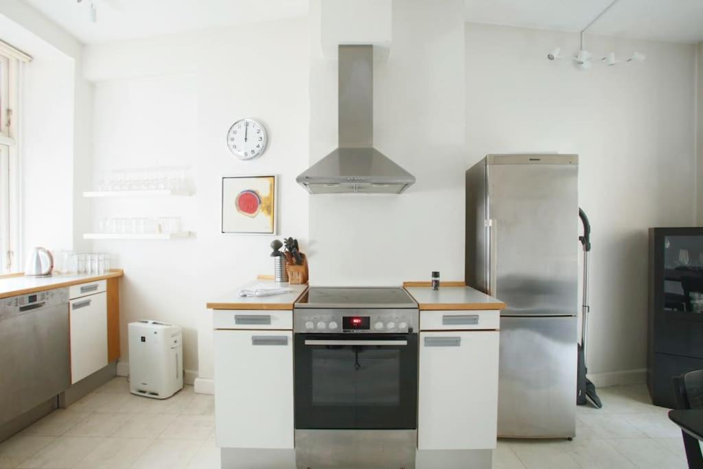 Large & Bright 3Br Apartment W Whirlpool Near Metro Копенгаген Екстер'єр фото