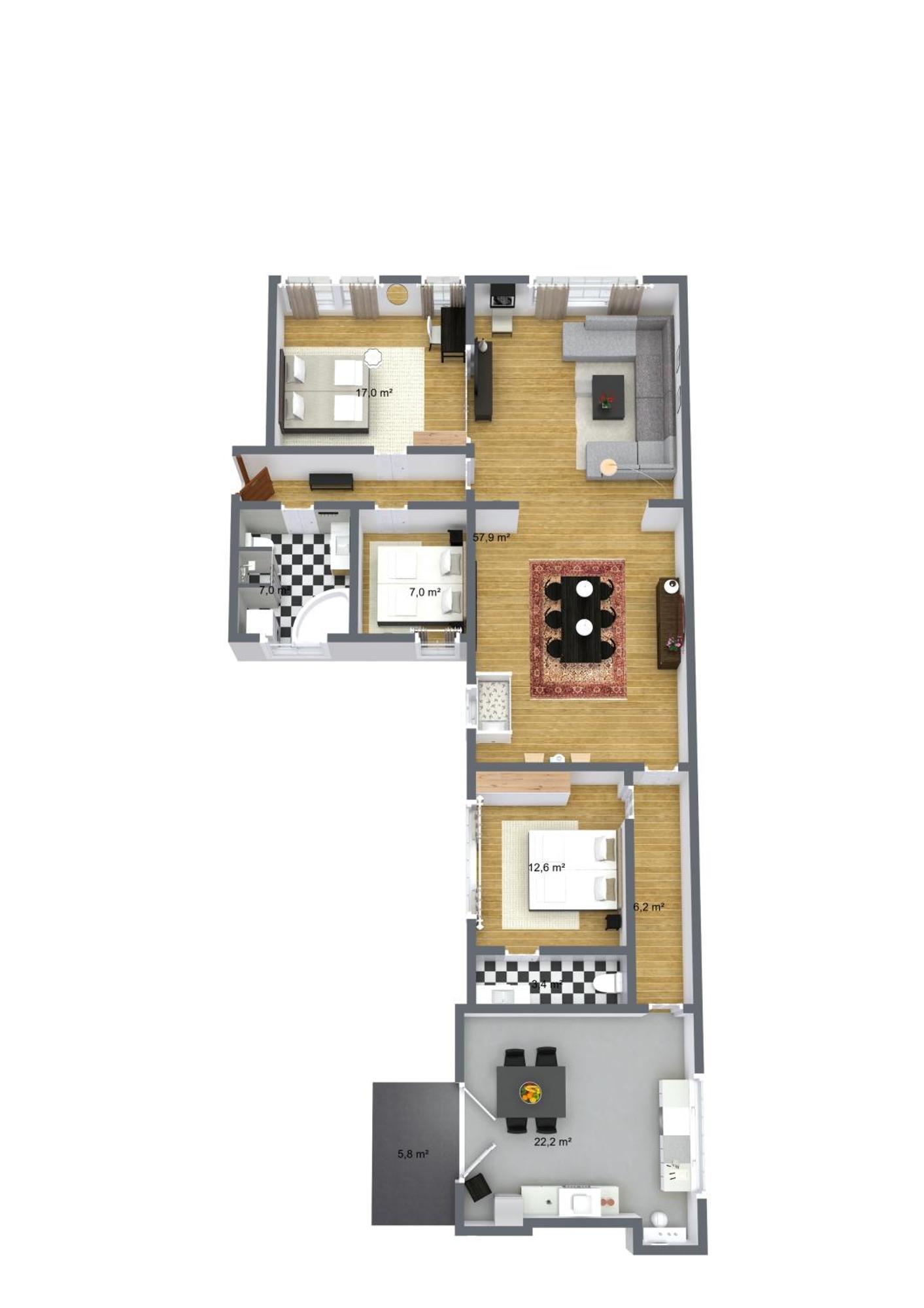 Large & Bright 3Br Apartment W Whirlpool Near Metro Копенгаген Екстер'єр фото